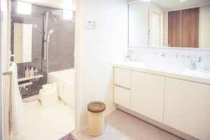 Bathroom and Unit Bath in Room 1201